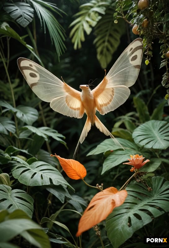 flying through the jungle