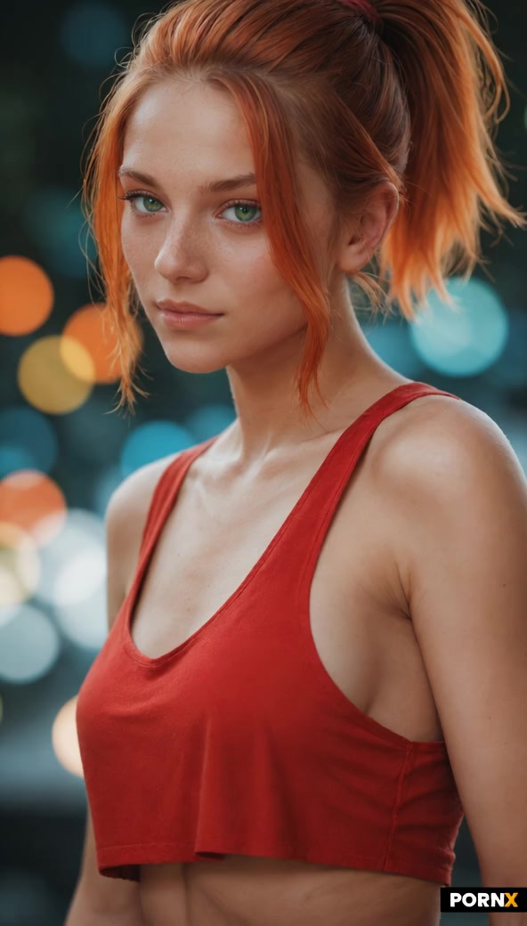 naked showing flashing tits