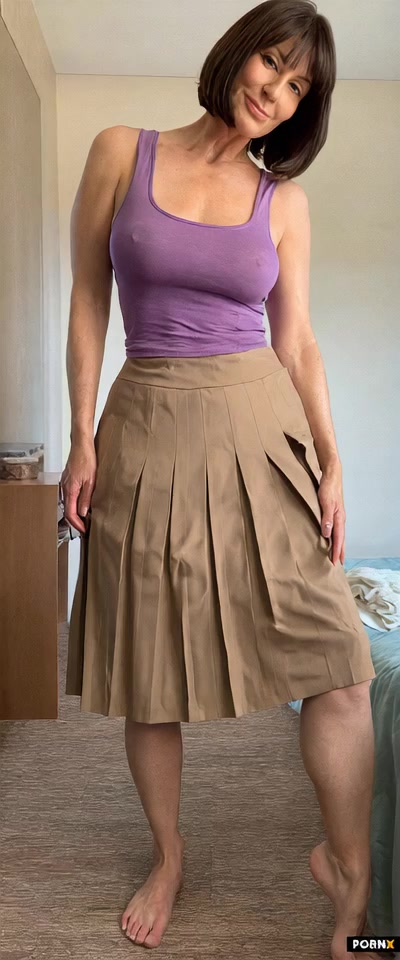 Take off skirt and throw it away
